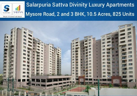Prelaunch Of Salarpuria Sattva Divinity By Group Salarpuria Sattva Group Is Launching New Residential Project On Mysore Road At Bangalore Divinity A Versatile In