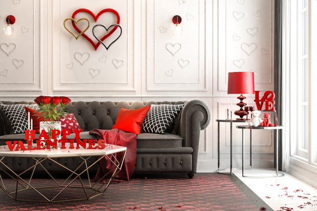 Creative Living Room Decor Ideas For Valentines Day - Friends Room Decor Ideas